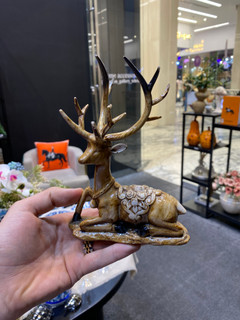 مجسمه گوزن دکوری آنتیک